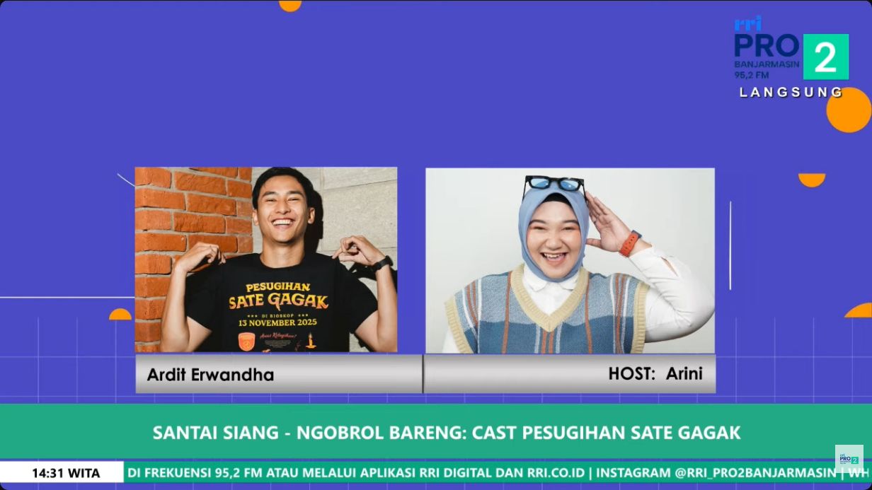 Ardit Erwandha Cerita Perannya di Pesugihan Sate Gagak
