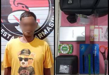Buruh Tani di Banjarmasin Edarkan Narkotika