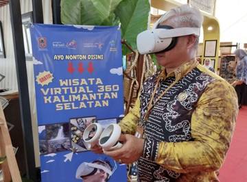 Pemprov Kalsel  Terapkan VR Meta pada Tourism Information