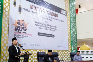Kemenag Kalsel Tutup Bimbingan Teknis Petugas Haji di Embarkasi Banjarmasin 