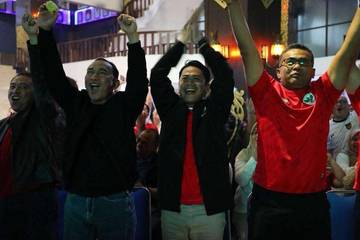 Nobar Indonesia vs Bahrain, Wali Kota Syukuri Kemenangan Timnas
