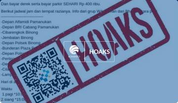 Hoaks, Razia Zebra Gabungan Beredar di Medsos