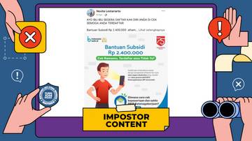 Hoaks, Tautan Bantuan Subsidi Upah