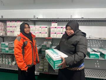 Ribuan Vial Vaksin Meningitis Siap Untuk CJH Kalsel 2025