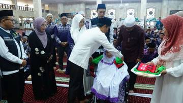 Lepas Ratusan Jemaah Haji, Wali Kota Titipkan Doa Terbaik