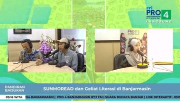 Sunday More Reading Bangkitkan Semangat Literasi di Banjarmasin