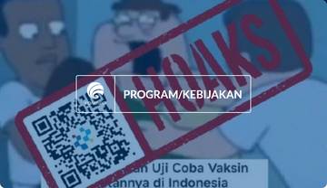 Hoaks, Bansos Rp150.000 untuk Uji Coba Vaksin TBC