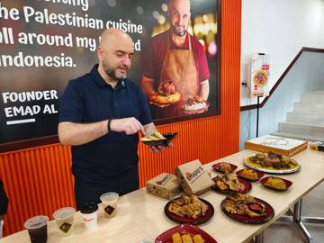 Emado’s Hadir di Kalsel, Cita Rasa Autentik Palestina