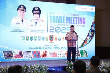 Gubernur Kalsel Resmikan Misi Dagang Internasional 2025 