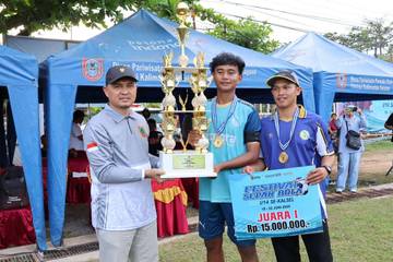 SSB Tuntung Pandang Juara Festival Sepak Bola