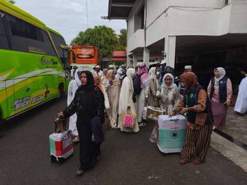 Kloter 10 Asal Banjar Tiba di Martapura