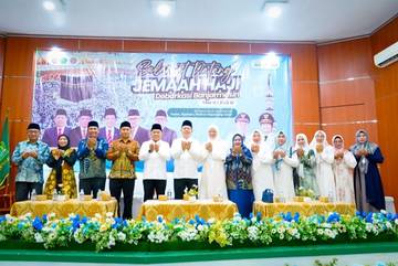 Jemaah Haji Kloter BDJ 11 Tiba di Banua