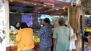 Meski Tidak Signifikan, Harga Emas di Banjarmasin Turun