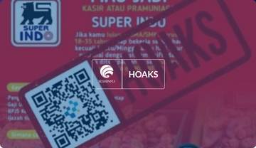 Hoaks, Tautan Pendaftaran Lowongan Kerja Superindo