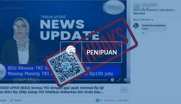 Hoaks, Bantuan Subsidi Upah Rp100 Juta untuk TKI