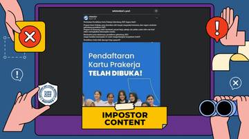 Hoaks, Tautan Pendaftaran Prakerja 2025