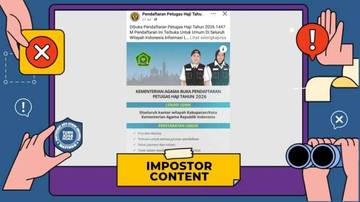 Hoaks, Tautan Pendaftaran Petugas Haji 2026