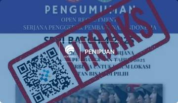 Hoaks, Tautan Rekrutmen Sarjana Penggerak Pembangunan Indonesia