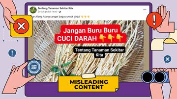 Hoaks, Akar Alang-Alang Bisa Gantikan Prosedur Cuci Darah