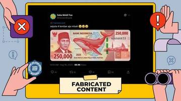 Hoaks, Uang Baru Pecahan Rp250 Ribu