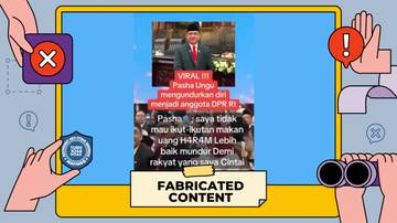 Viral Pasha Ungu Mundur dari DPR, Faktanya Hoaks