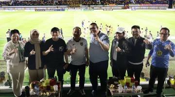 Wagub Hasnur Semangati Barito Putra Optimis Juara
