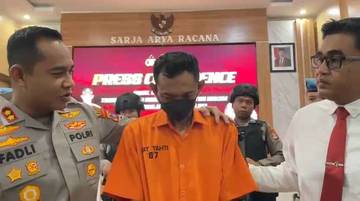 Kurir Sabu Panik Saat Diamankan Anggota Patroli 