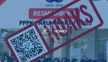 Hoaks, Tautan Pendaftaran PPPK Paruh Waktu 2025