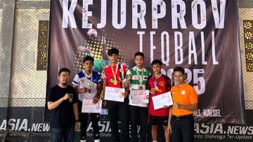 Teqball Debut di Porprov 2025, POTSI Banjarmasin Siap