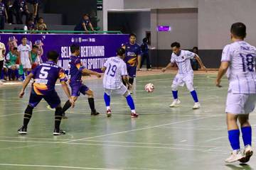 PORNAS KORPRI, Futsal Kalsel Tundukan Kementerian UKM 