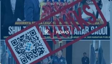 Hoaks, Shin Tae-yong Dampingi Patrick Kluivert di Arab