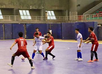 Futsal  Kalsel Terhenti di Babak Delapan Besar PORNAS