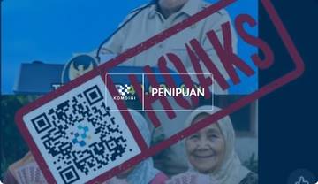 Hoaks, Presiden Prabowo Disebut Bagikan Bantuan Rp40 Juta
