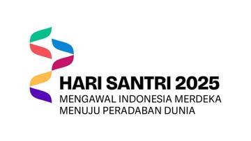 Makna Filosofi Logo Peringatan Hari Santri 2025