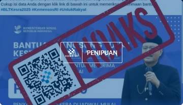 Pencairan BLT Kesra Periode Oktober-Desember 2025 Hoaks