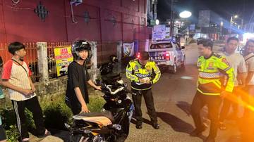 Aksi Balap Liar di Banjarmasin Kandas