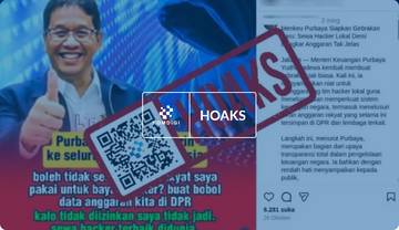Hoaks Purbaya Sewa Hacker Bongkar Anggaran DPR