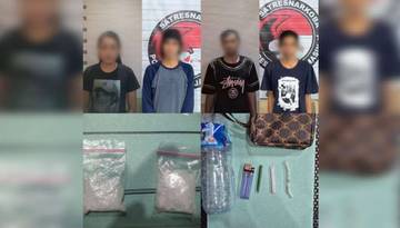 Tiga Pria Satu Wanita Pesta Sabu di Hotel 