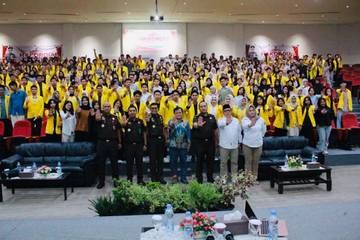 Kuliah Umum Hakordia 2025 di Fakultas Hukum ULM