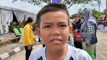Yusril Akui Sangat Beruntung Jadi Siswa Sekolah Rakyat
