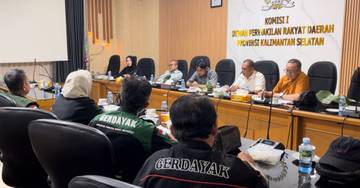 Komisi I DPRD Kalsel Terima Audiensi GERDAYAK