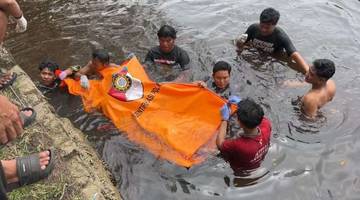 Pria Misterius Tengelam di Sungai Jafri Zam-zam 