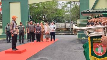 Komisi I DPR RI Kunjungi Markas Korem 101/Antasari 