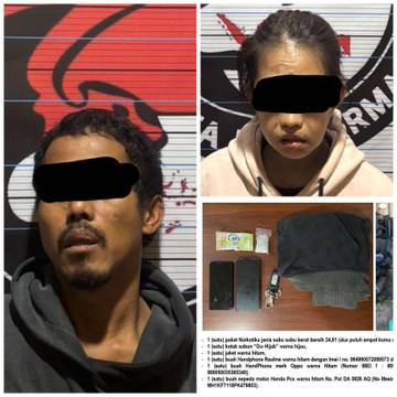 Pengedar Transaksi Sabu di Luar THM Hexagon Tertangkap