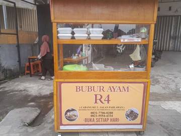 Bubur Ayam R4 Buka di Jalan Pahlawan Banjarmasin