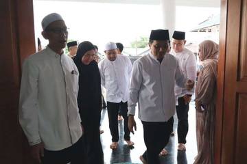 Wagub Hasnuryadi Hadiri Haul Ke-4 H. Abidin