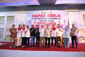 KONI Banjarmasin Matangkan Strategi Prestasi Olahraga 2026