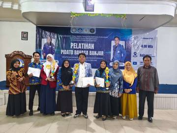 Pelatihan dan Lomba Pidato Bahasa Banjar SMP Banjarmasin