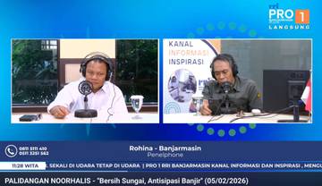 Normalisasi Sungai Kunci Antisipasi Banjir Banjarmasin