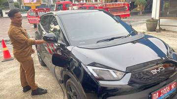 Banjarmasin ke Energi Bersih, Mobil Dinas Listrik Mulai Beroperasi